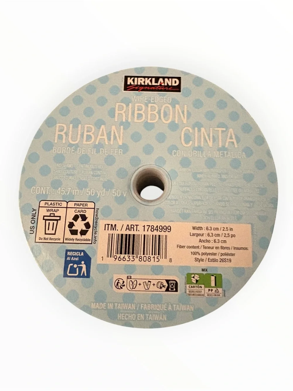 🦖 5 for $20 Kirkland Signature Sunflower Print Ribbon - Yellow & Green Floral